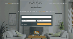Desktop Screenshot of findtulsarealestate.com