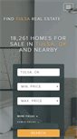 Mobile Screenshot of findtulsarealestate.com